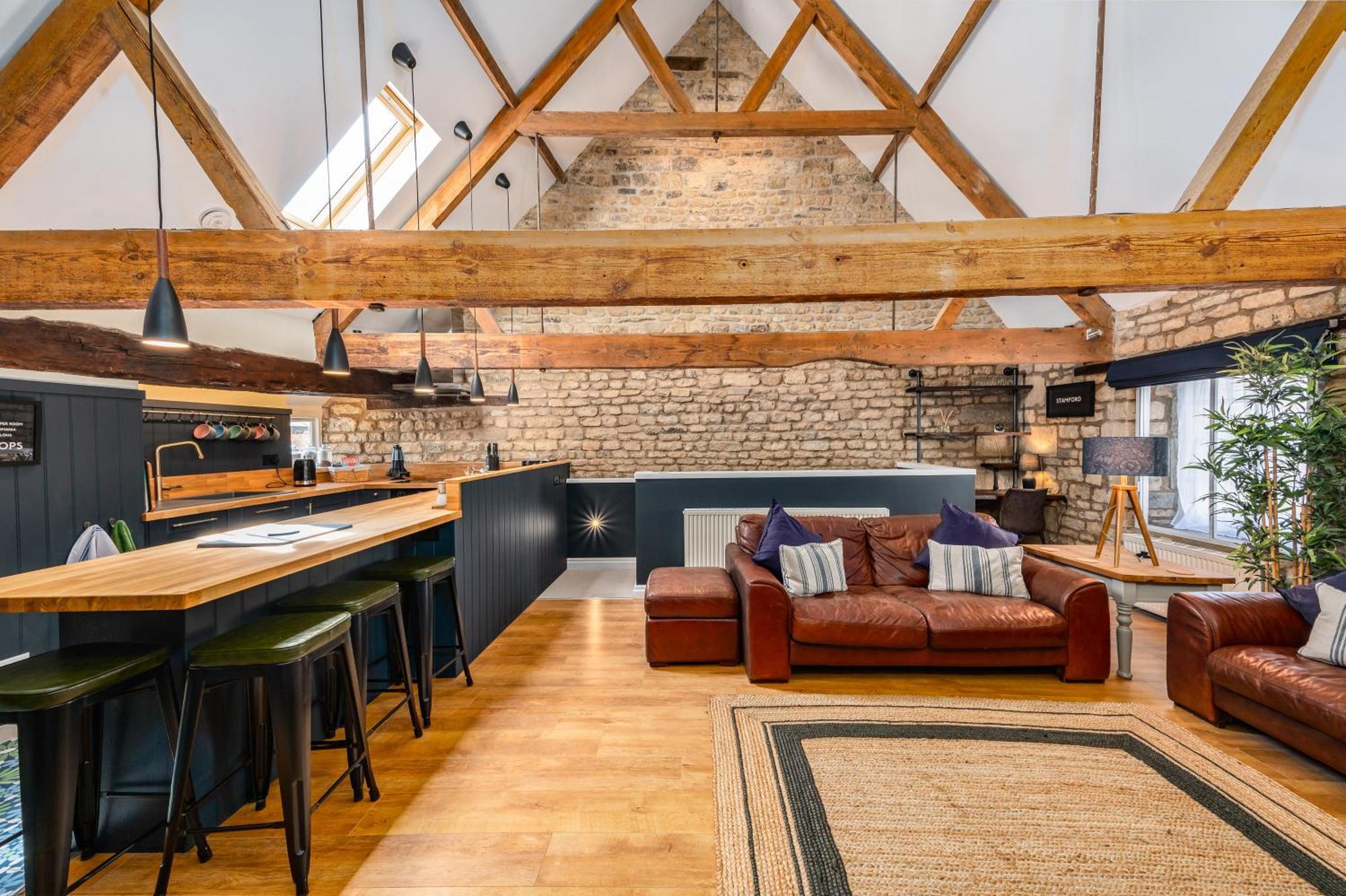 Luxury Town Centre Loft Apartment In Converted Granary Stamford Exterior foto